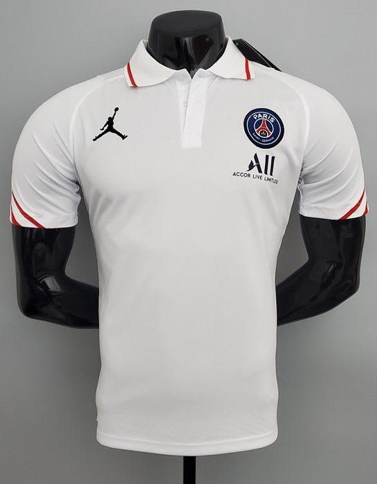 PSG CAMISA POLO BRANCA 2021-22