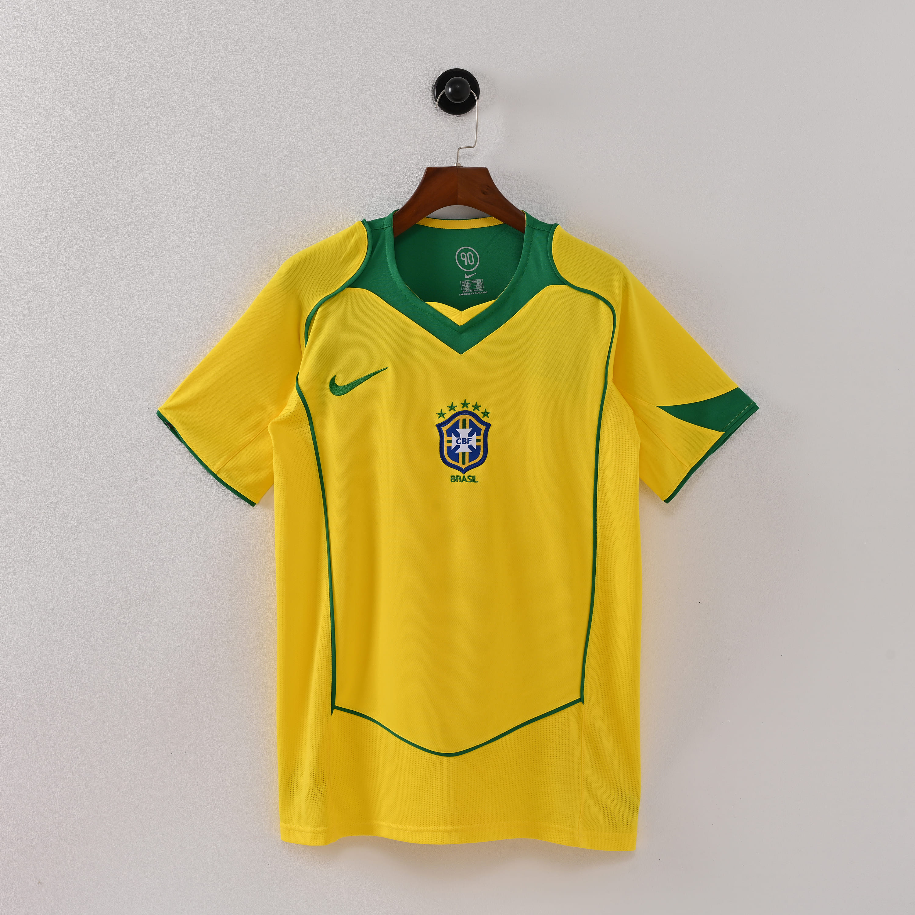 Camisa do Brasil Retrô 2004