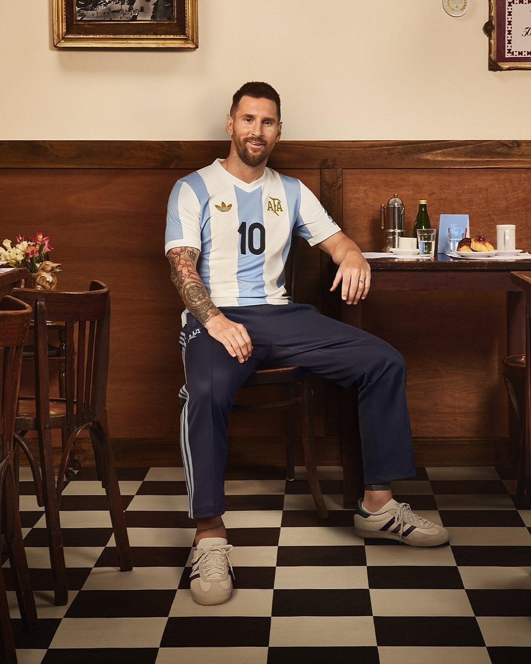 Camisa da Argentina comemorativa "50 Anos"