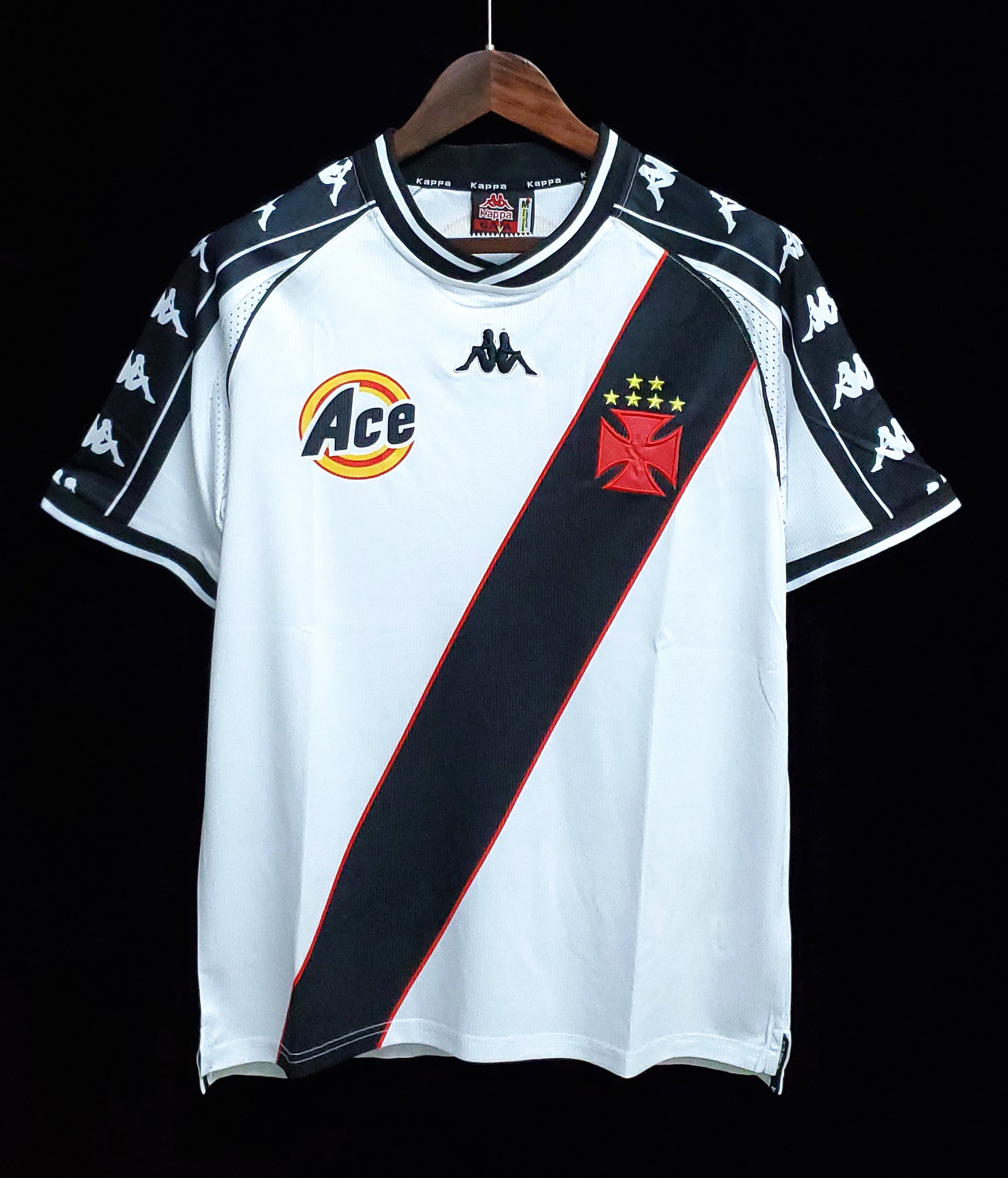 Vasco Camisa Branca Retrô 2000