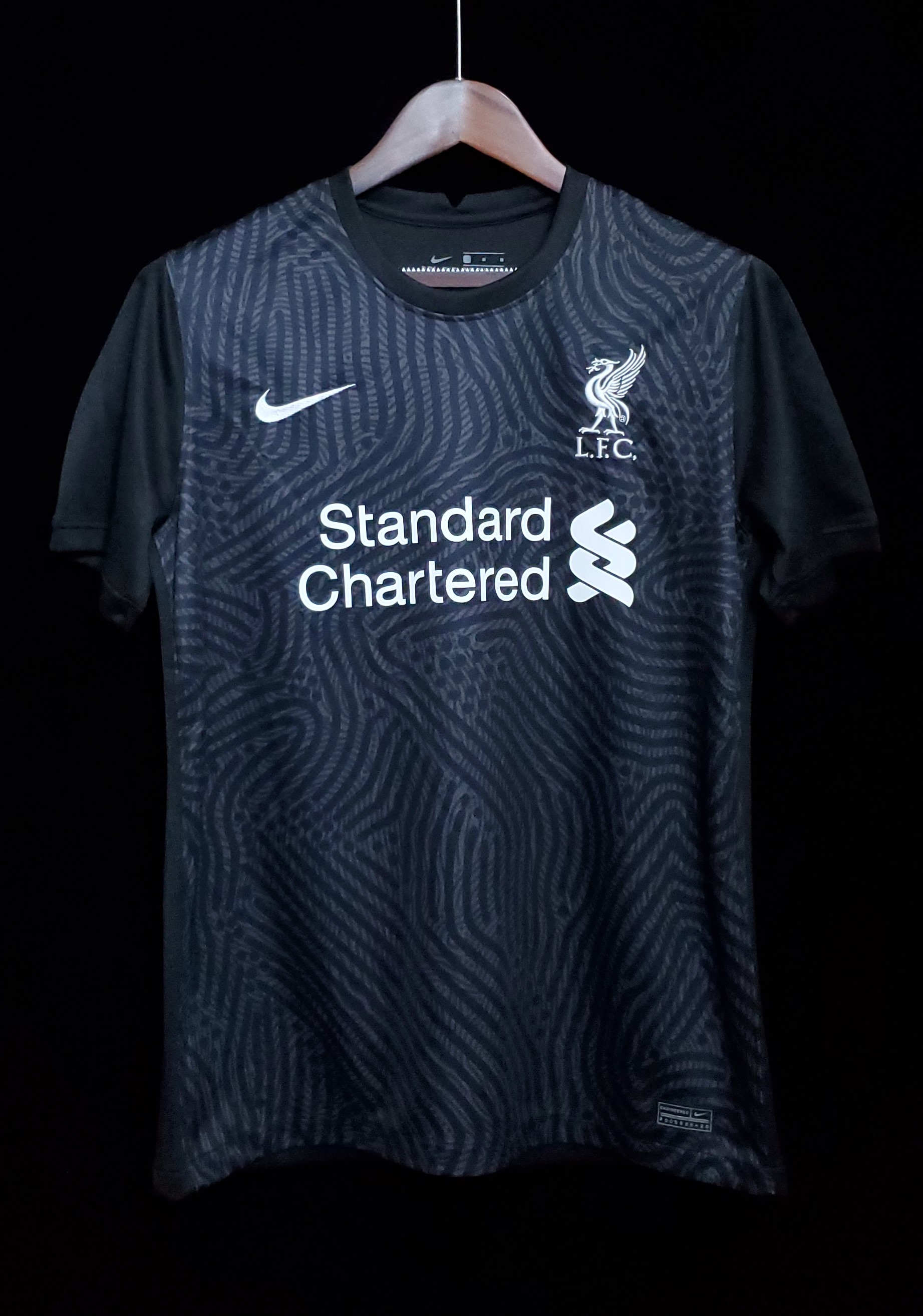 Liverpool Camisa de Goleiro Preta 2020-21