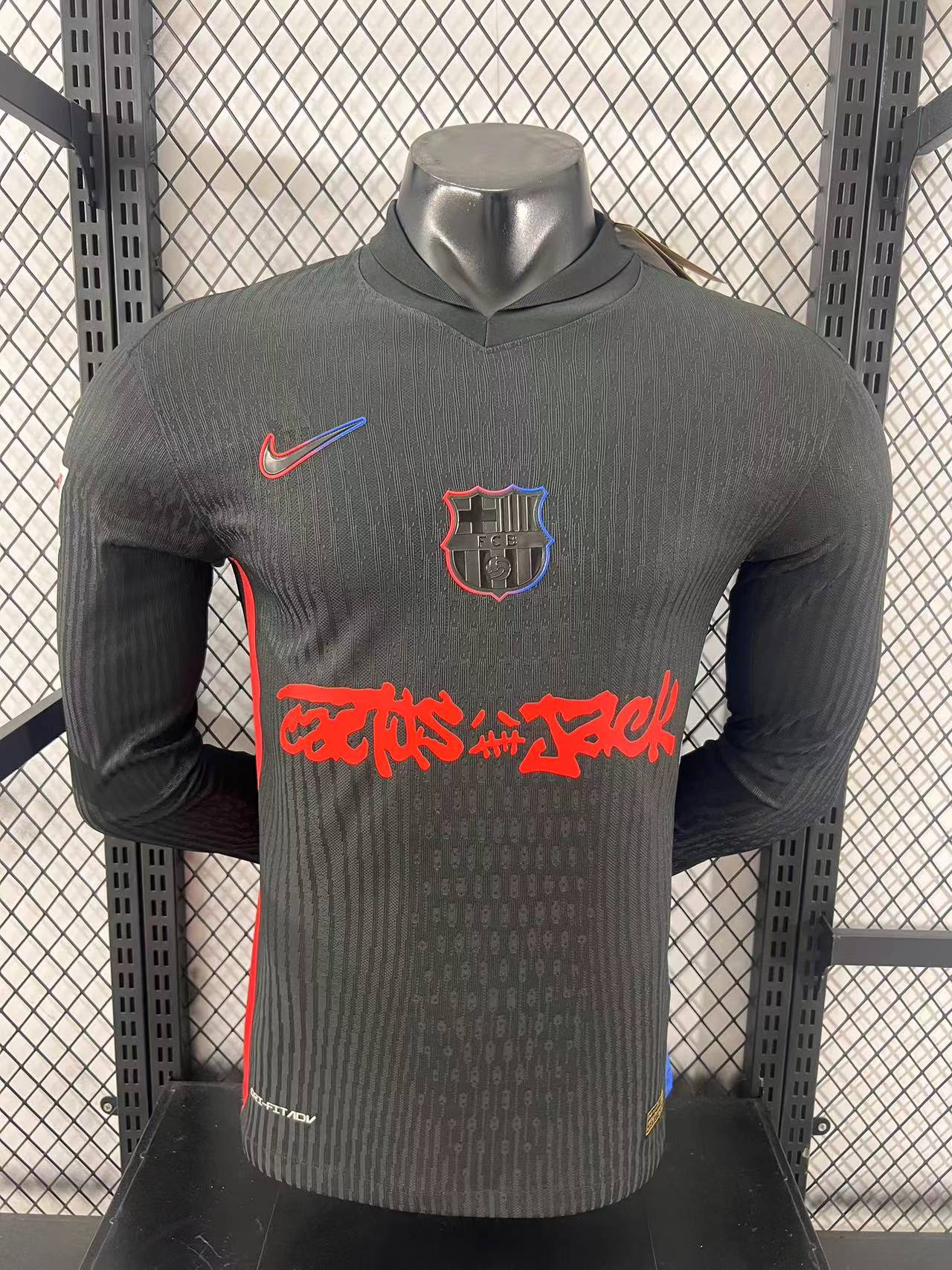 Camisa Barcelona Manga Longa 25-26