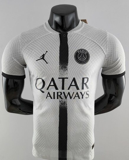 PSG Camisa versão Jogador Cinza 2022-23