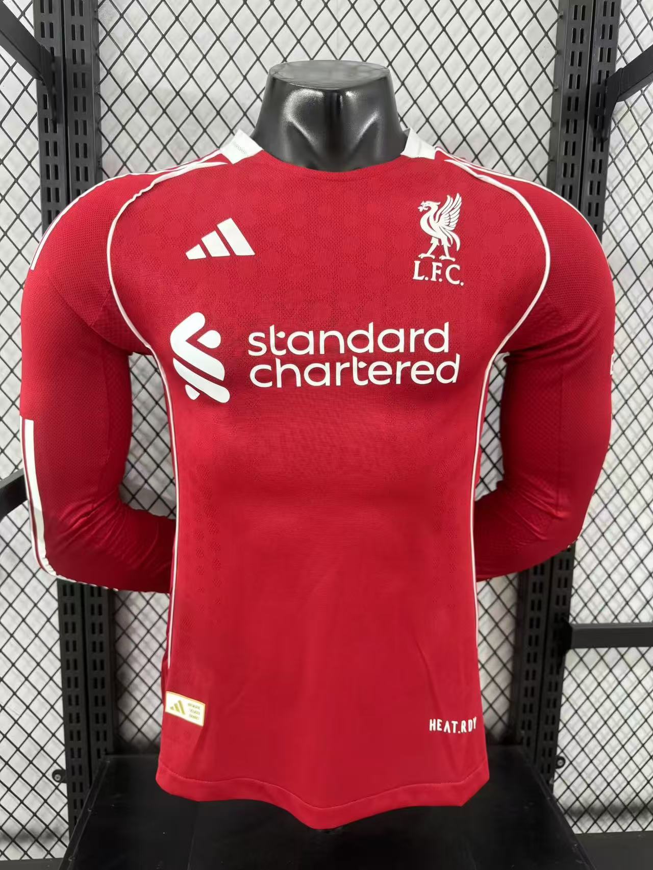 Camisa Liverpool Manga Longa 2025-2026