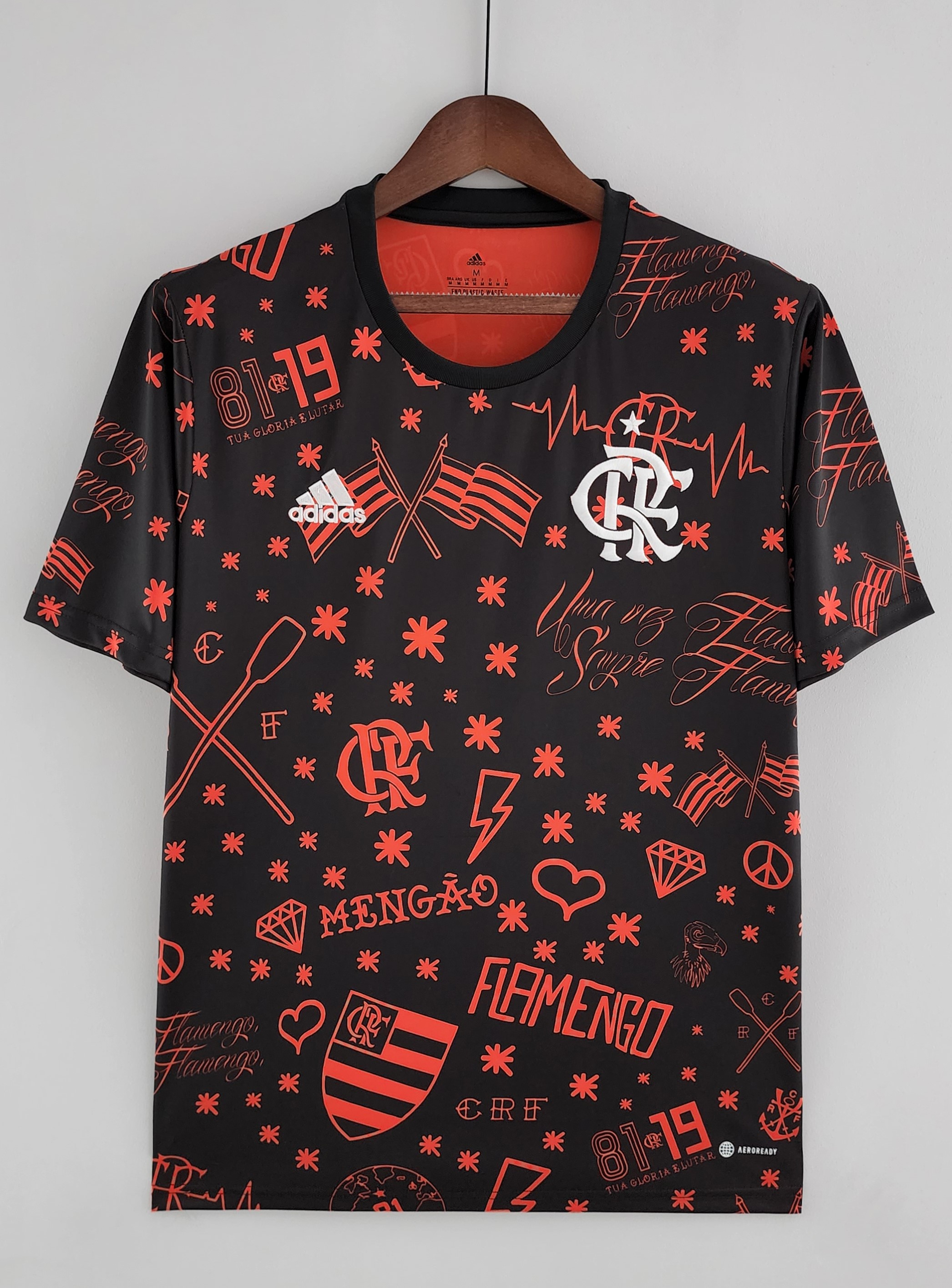 Flamengo Camisa  Pré-Jogo 2022