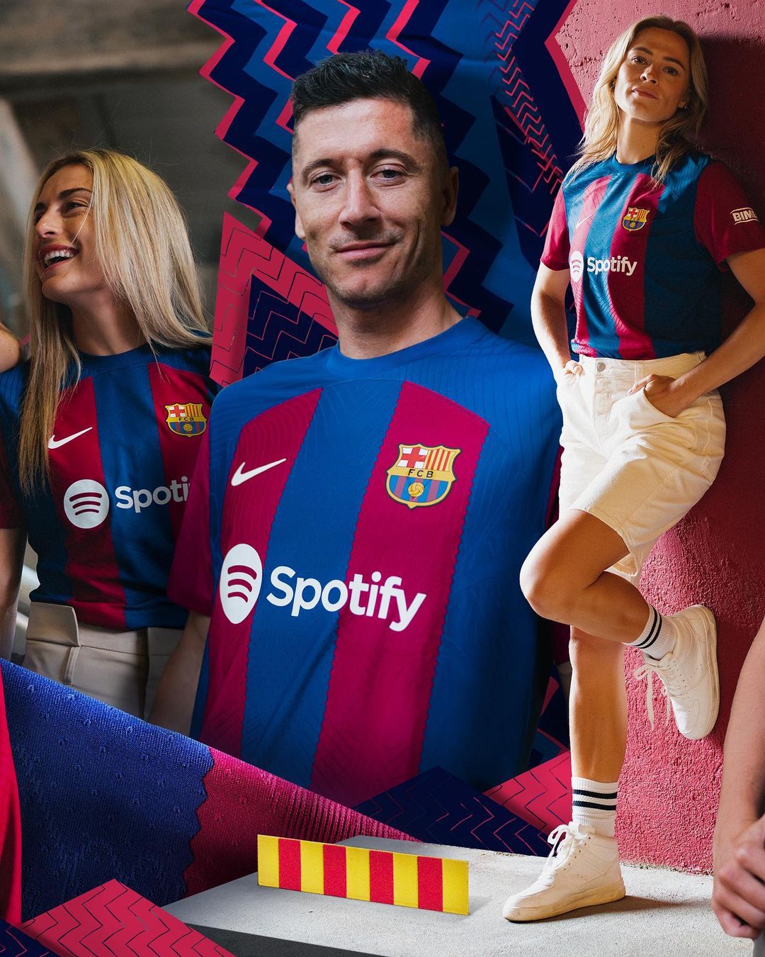 Barcelona 2023-2024 UNIFORME 1 (PLAEYR - JOGADOR)