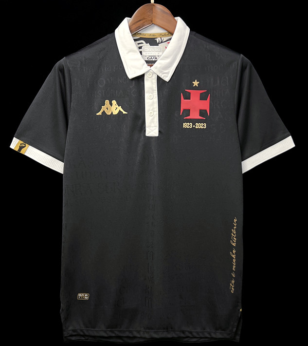 Vasco Da Gama Camisa 3 Preta 23/24